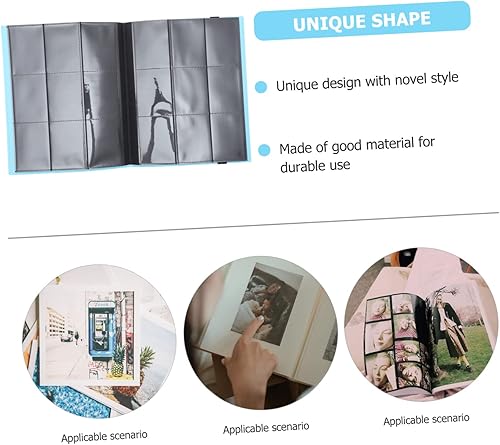 Miniatura 9 de Abaodam 2 unids libro de tarjetas coleccionista álbum de baloncesto titular de la tarjeta álbum de la tarjeta de comercio carpeta de la tarjeta del