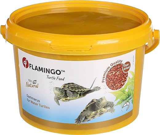 Flamingo – Comida para tortugas acuáticas Flamingo gammarus 3 L. Talla 3 litros