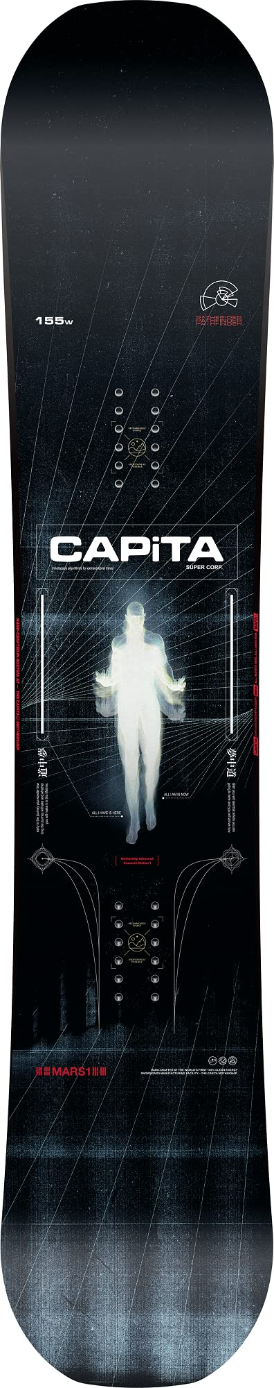 CAPiTA Pathfinder Reverse Wide Mens Snowboard 155cm (W)