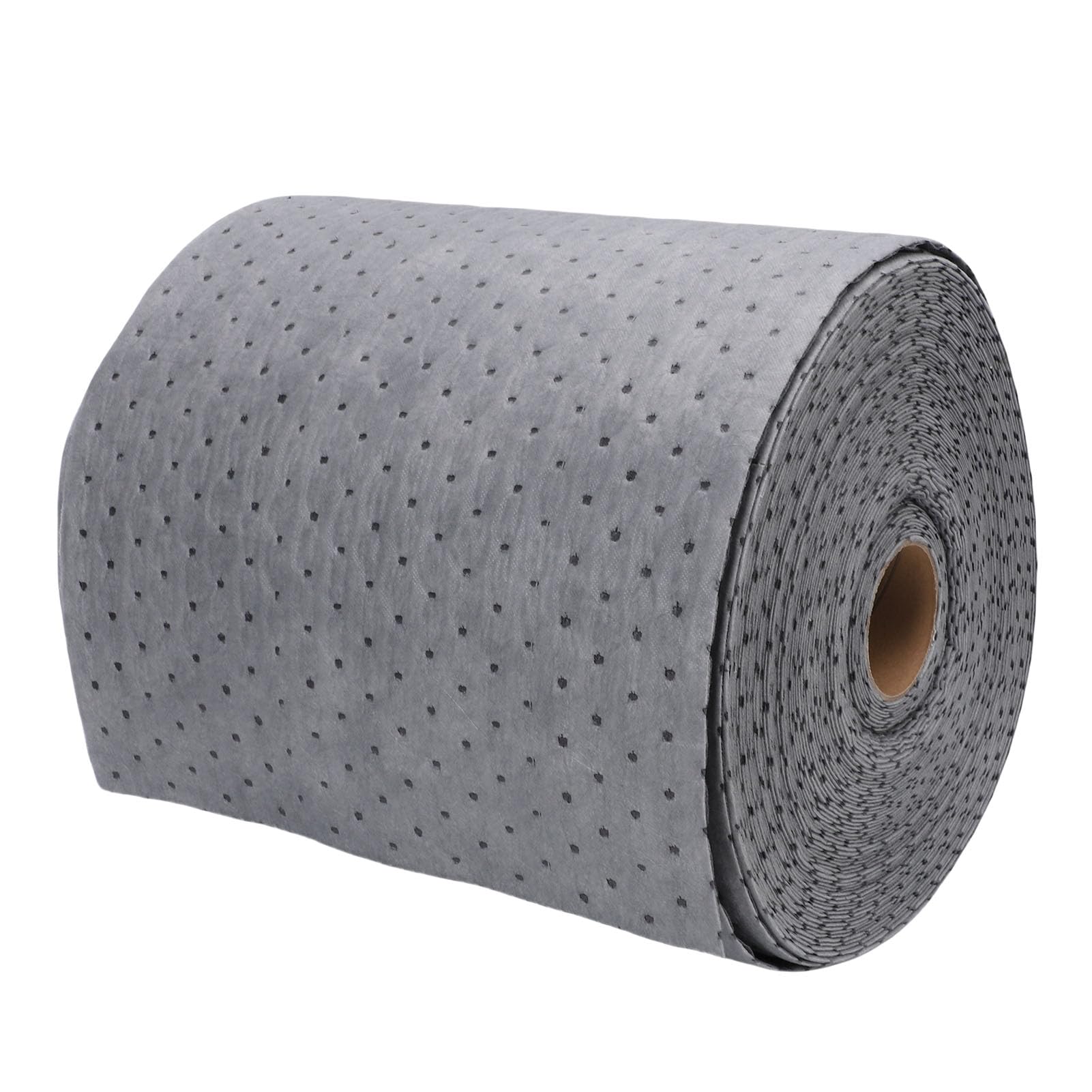 Rollo Universal de Alfombrilla Absorbente de Aceite, Pesado, para Limpieza Rápida de Líquidos en Talleres y Sótanos, 1 Rollo