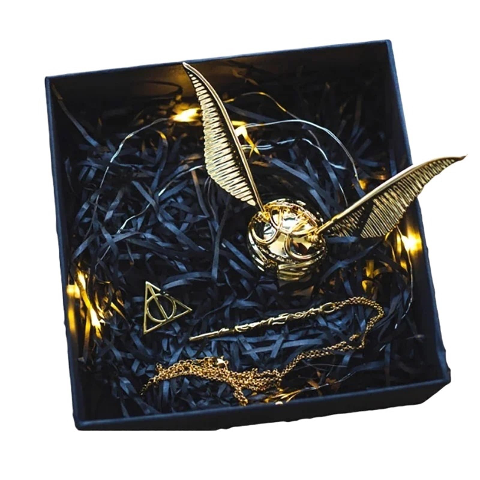 Innovative Gold Snitch Series Ring Box Proposal Mystery Luxury