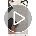 Image of Aadya Alley Car Accessories Cleaning 800 GSM Microfiber Cloth for Car Cleaning and Detailing - Dual Sided, Extra Thick Plush Microfiber Cloth - 40cm x 40cm (Pack of 2), Multicolor
