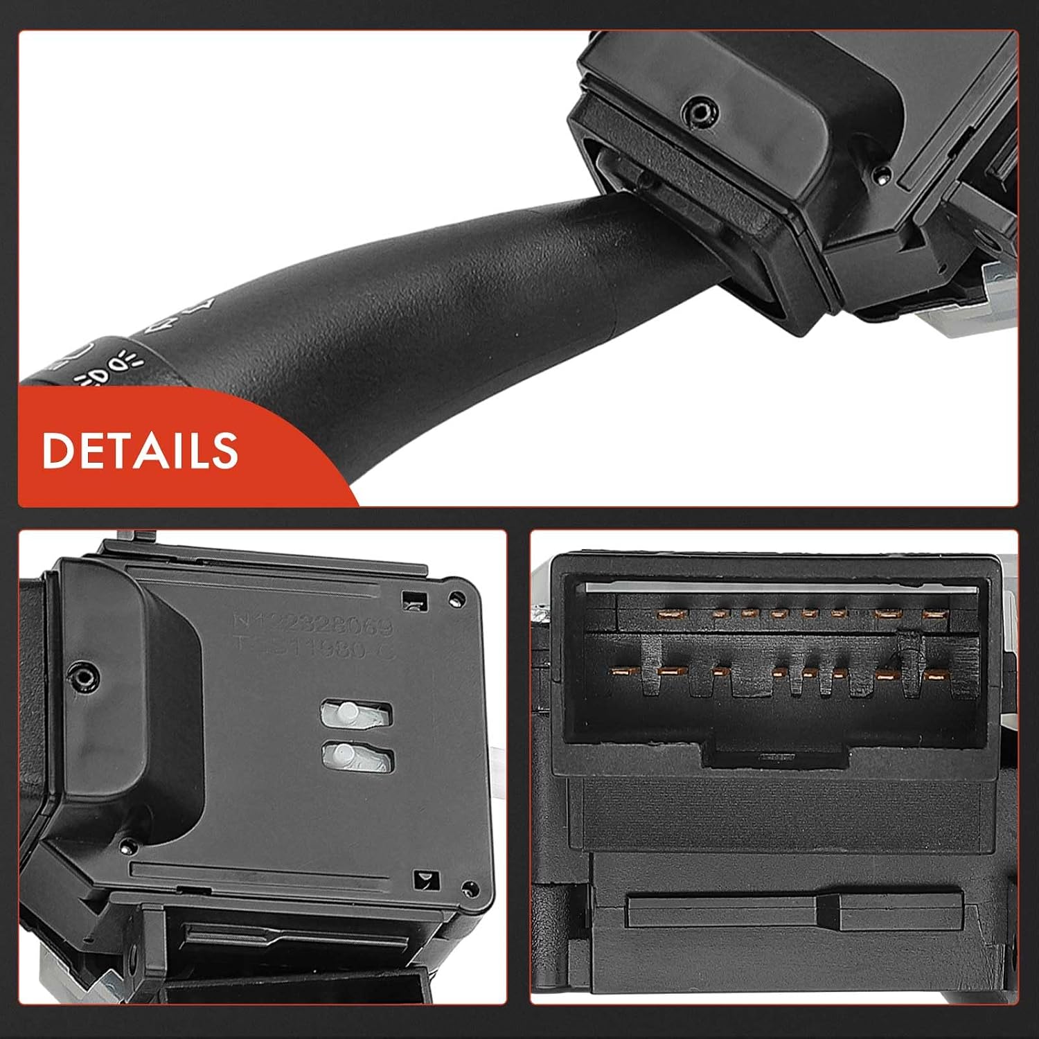 A-Premium Turn Signal Switch, Parking Light Multifunction Switch Lever Compatible with Hyundai Santa Fe 2001-2006