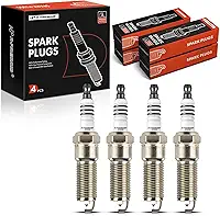 A-Premium Velas de ignição Iridium Platinum compatíveis com Chrysler PT Cruiser 2003-2009 e Dodge Neon 2003-2005, 2,4L, pacote com 4