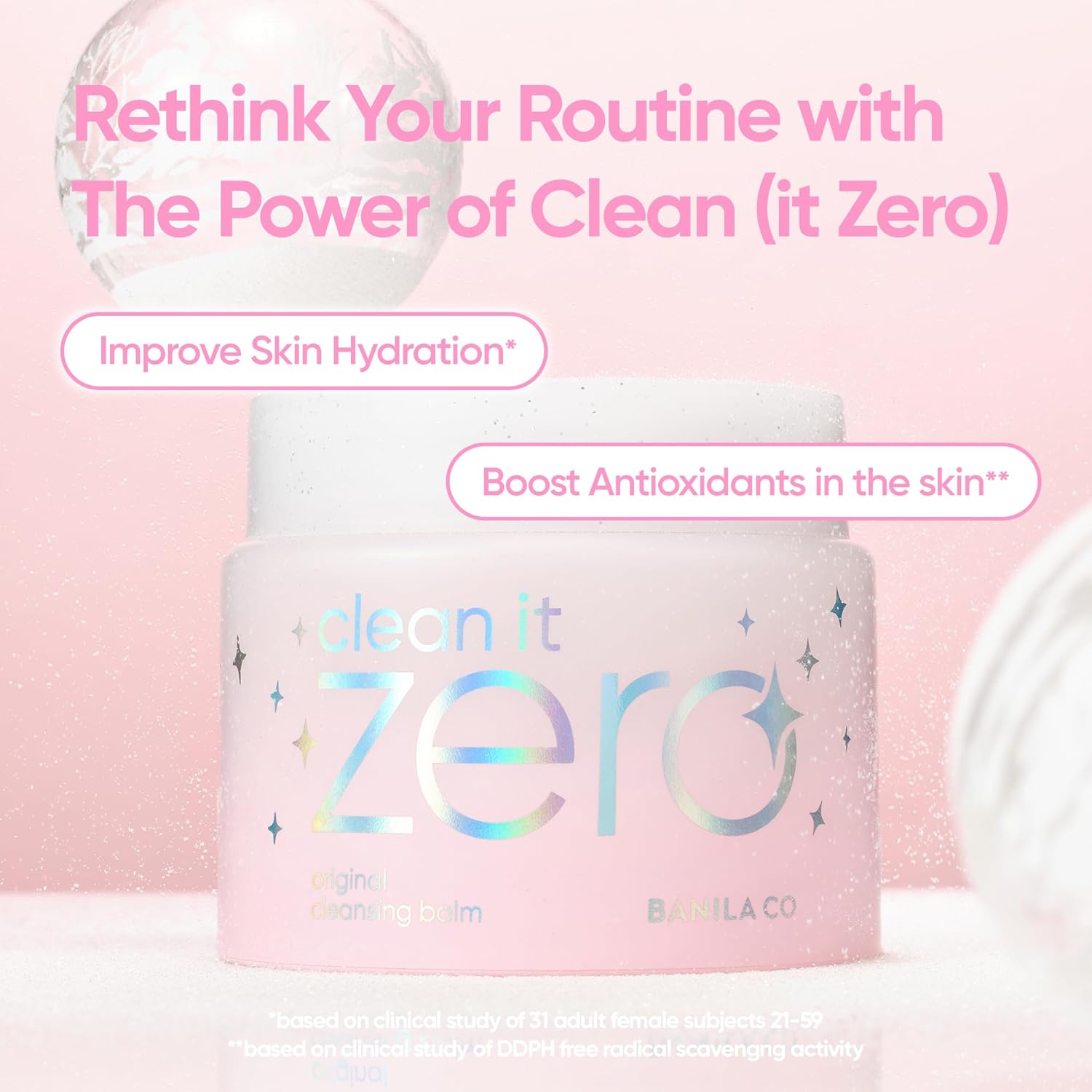 BANILA CO Clean it Zero Original Cleansing Balm Holiday Edition | Korean Makeup Remover, Cleansing Oil, Cleanser for All Skin Types | Vegan | Made with Acerola Berry & Vitamin C (180ml / 6.08 fl.oz)