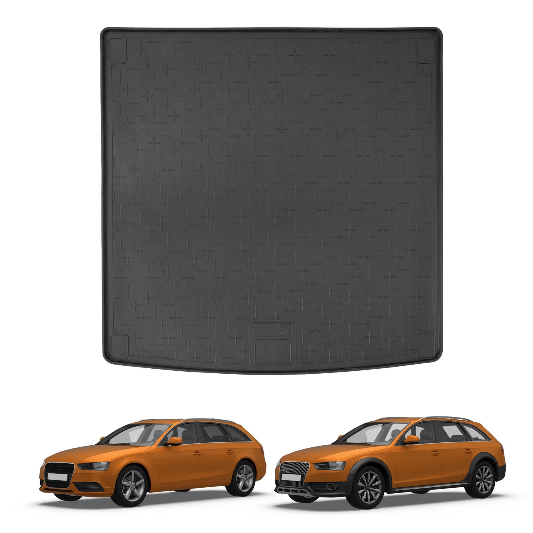 Tappetino Bagagliaio Per Audi A4 B8 Avant (2009-) - Copribaule Impermeabile E Antiscivolo