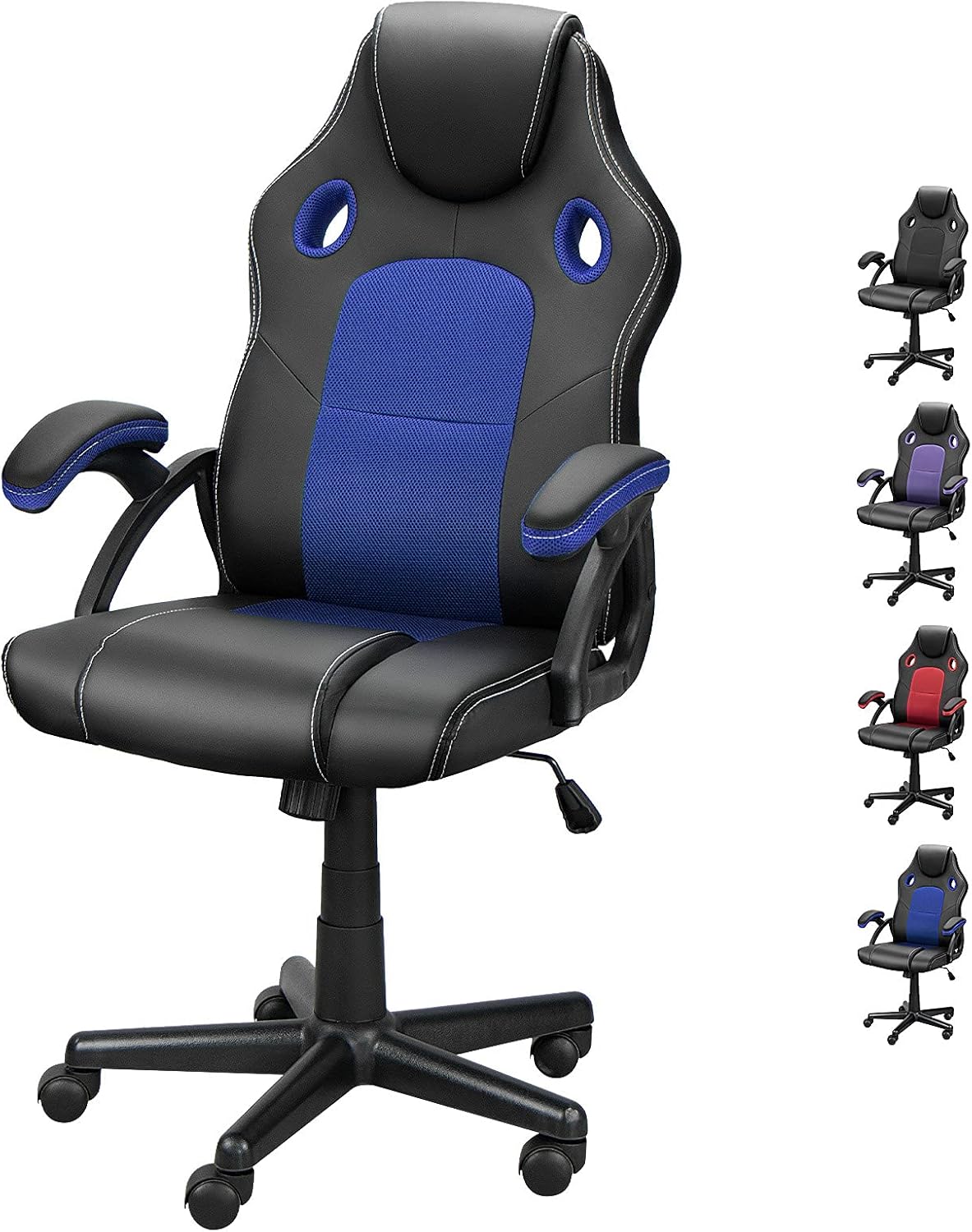 Amazon.com: DualThunder Gaming Chairs, Home Office Desk Chairs ...