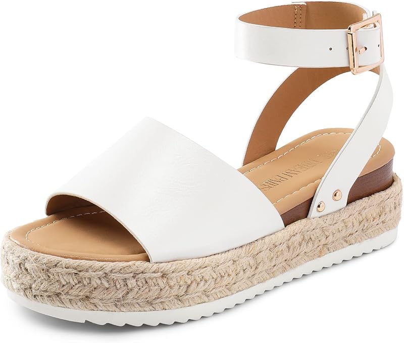 Sandalias de cuña de plataforma de PAR DE ENSUEÑO para mujer
