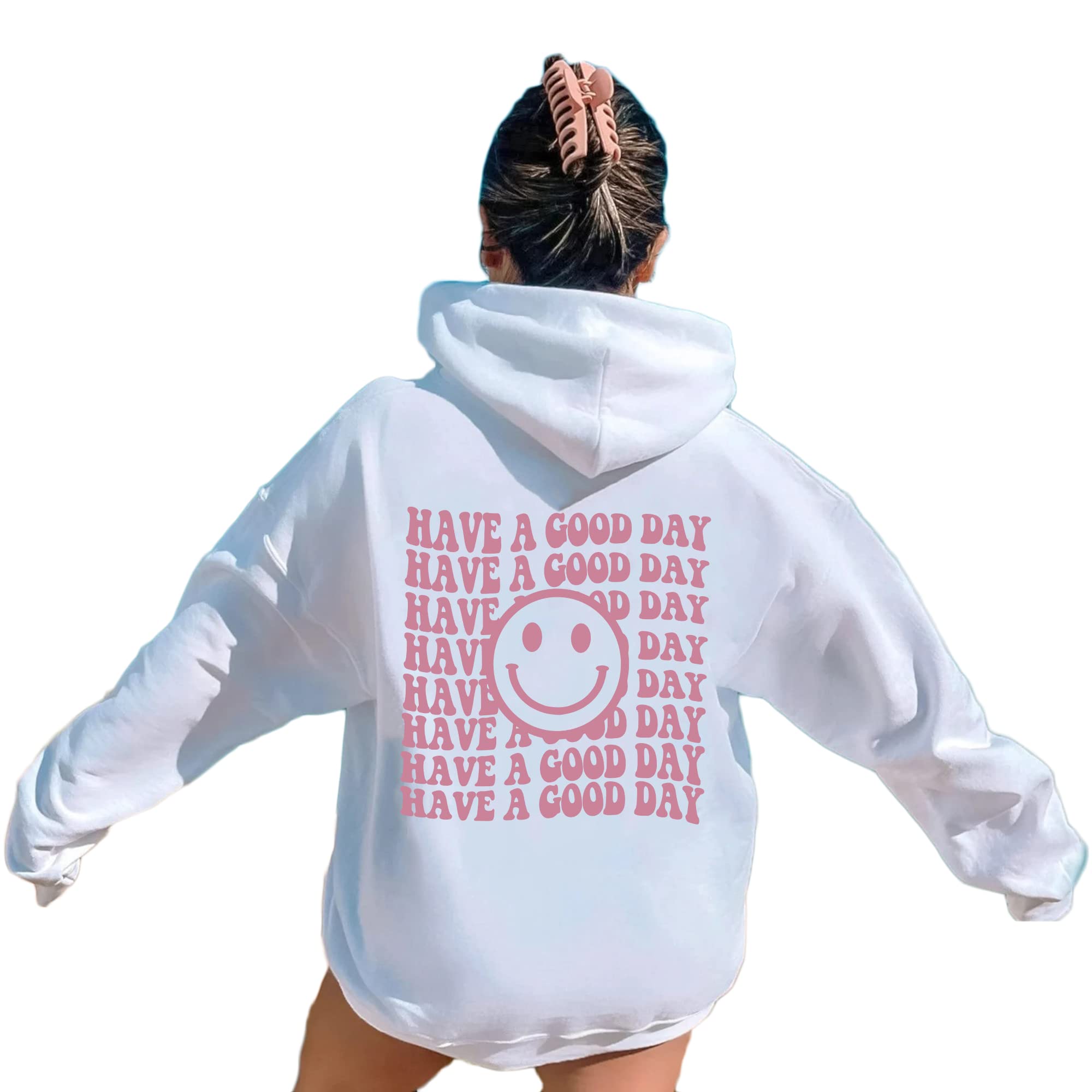 Amazon.com: have a good day sweatshirt, have a good day hoodie, have a good  day hoodie pink 12 : Clothing, Shoes u0026 Jewelry