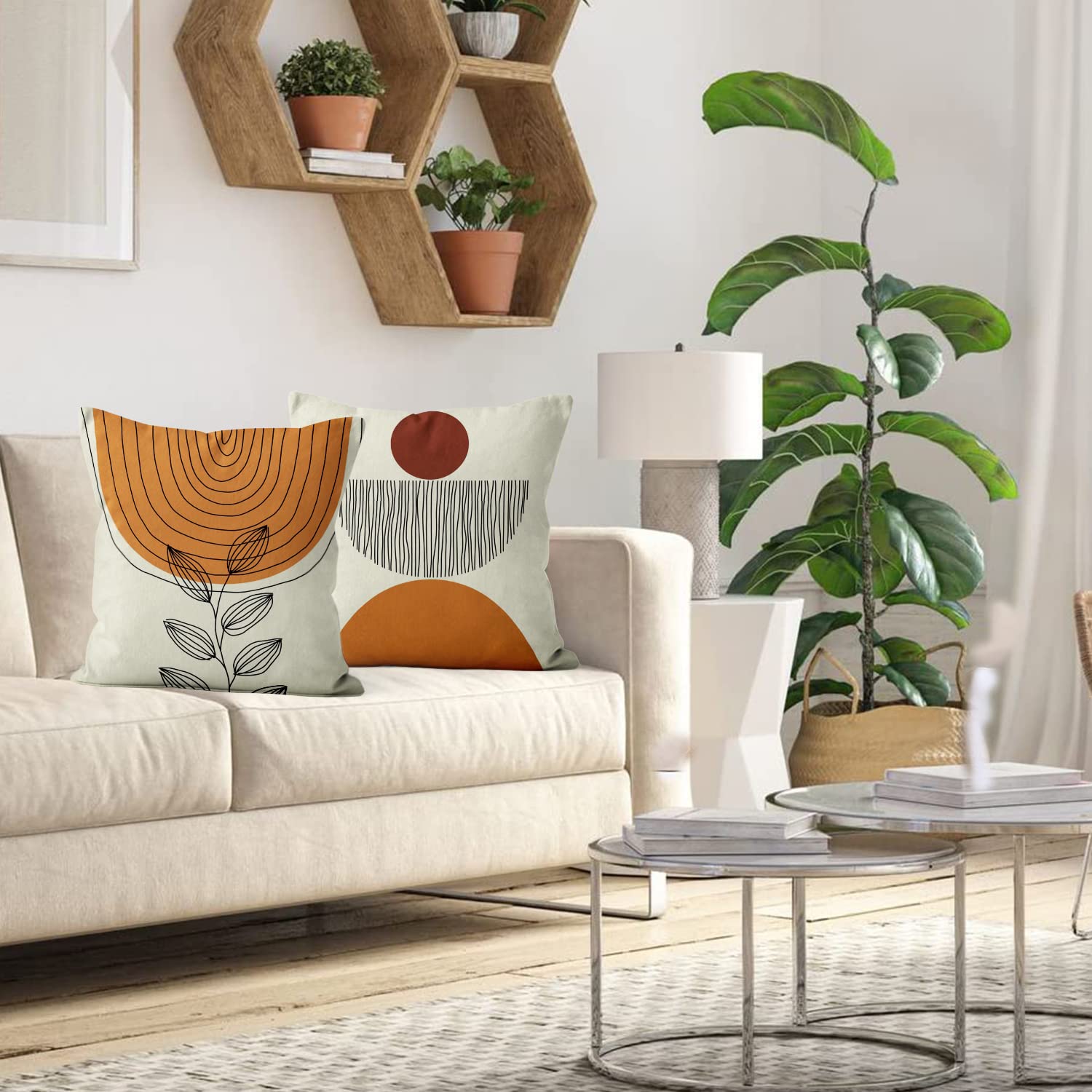 Boho sierkussen Issa beige 60x40 - Bohemian Sierkussens