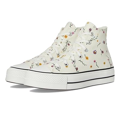 Converse Chuck Taylor All Star Lift Platform Embroidered Blooms Women