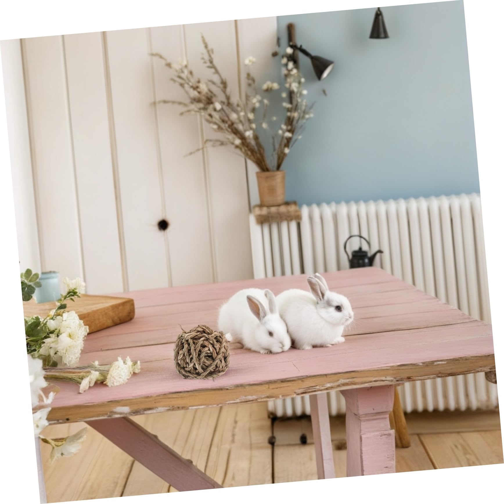 20stücke Natürliche Rattan-kaubälle Handgewebtes Spielzeug Für Kleine Haustiere Wie Hamster Und Chinchillas Fördert Maulgesundheit Und Bietet Beschäftigung Im Innen Und