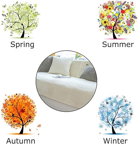 Miniatura 6 de Funda de sofá en forma de L, funda de sofá de terciopelo, sofá esquinero, antideslizante, lavable, 3214 plazas, funda de sofá seccional para