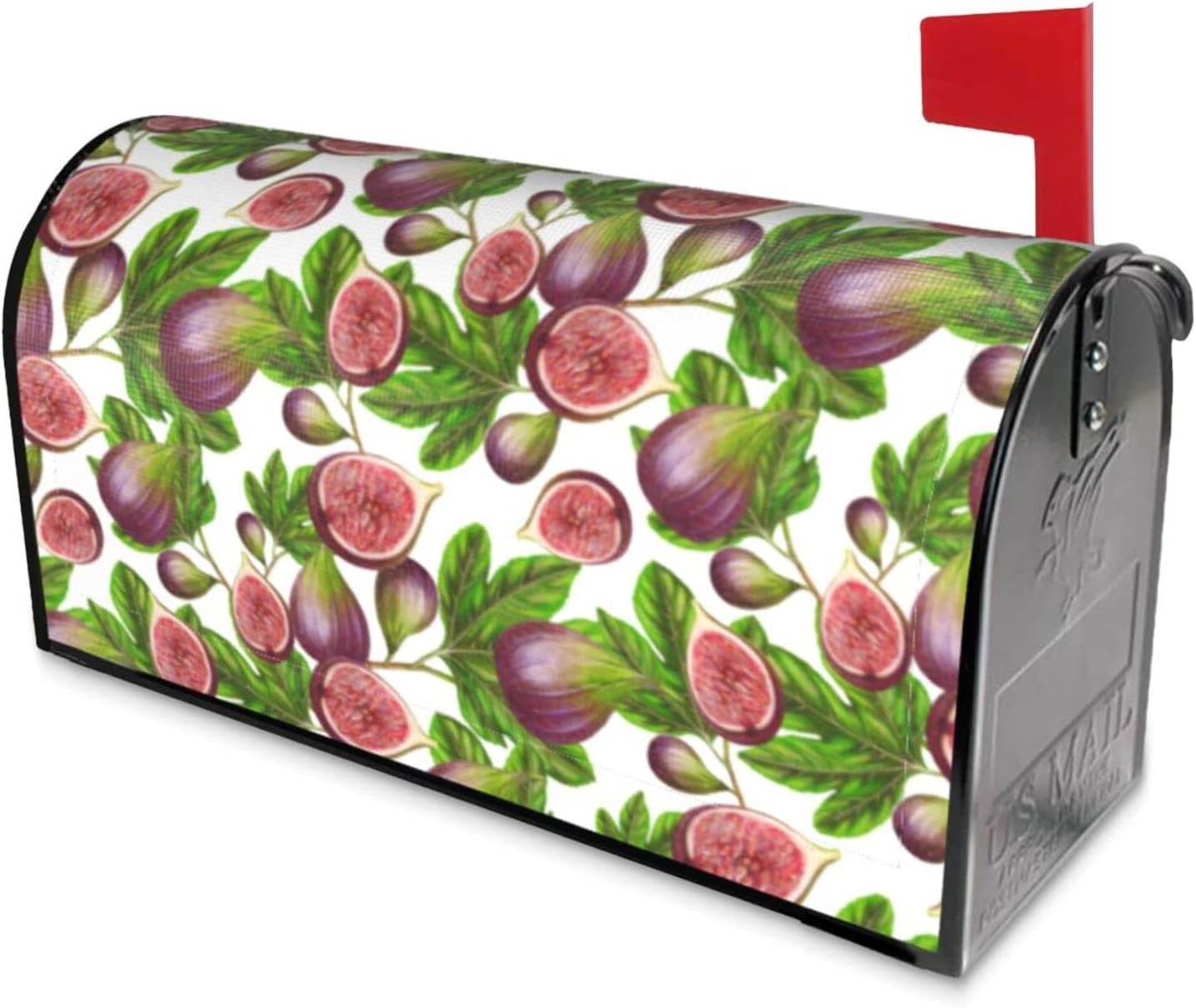 JGPYE Mailbox Covers Purple Figs Mailbox Wraps Fashion Post Letter Box