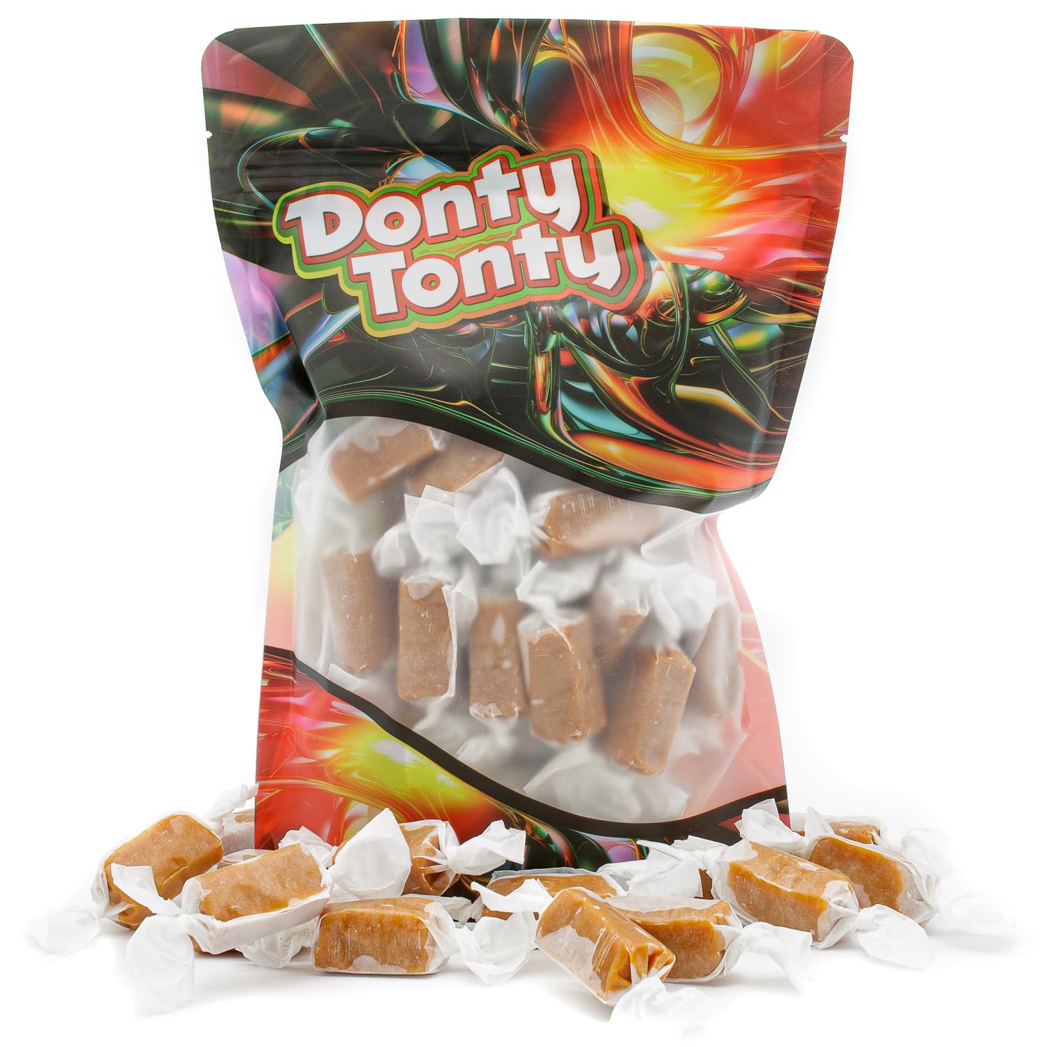 Soft Caramels 32 oz – Fresh Cream and Butter Flavor, Individually Wrapped Candy, Small Batch Crafted, Old Fashioned