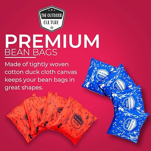 Miniatura 3 de Juegos de cornhole para adultos  Juego de tablero plegable de madera maciza para cornhole, juegos de agujero de maíz al aire libre de 4 x 2 pies