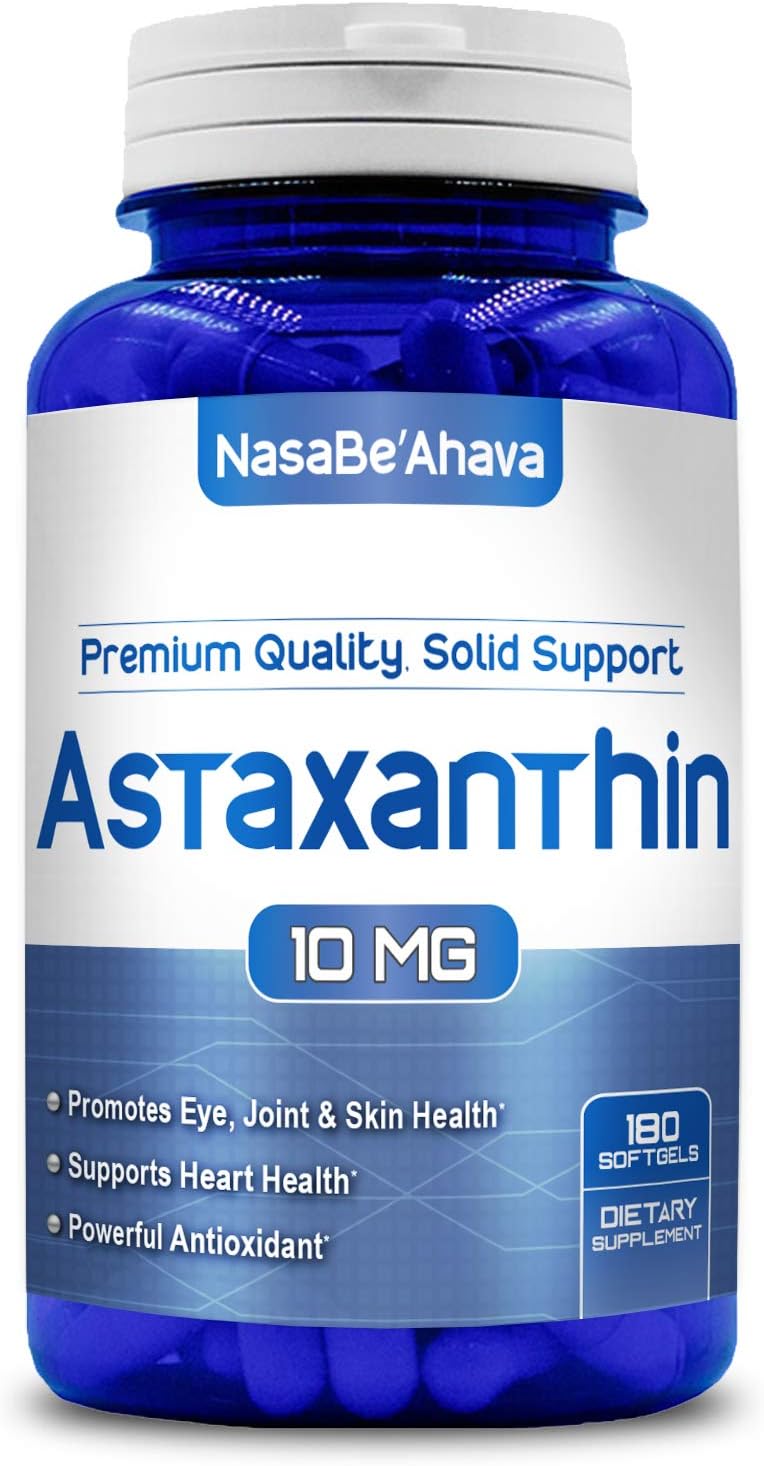 NasaBeahava NASA BEAHAVA Astaxanthin 10mg 180 Softgels Max