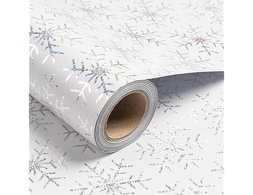 Best Snowflake Wrapping Paper Jumbo Rolls for 2023-2024
