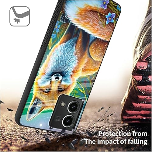 Miniatura 5 de Funda para Moto G Stylus 5G 2023, funda trasera de vidrio templado + TPU de silicona suave, a prueba de golpes, antiarañazos, para Motorola Moto G