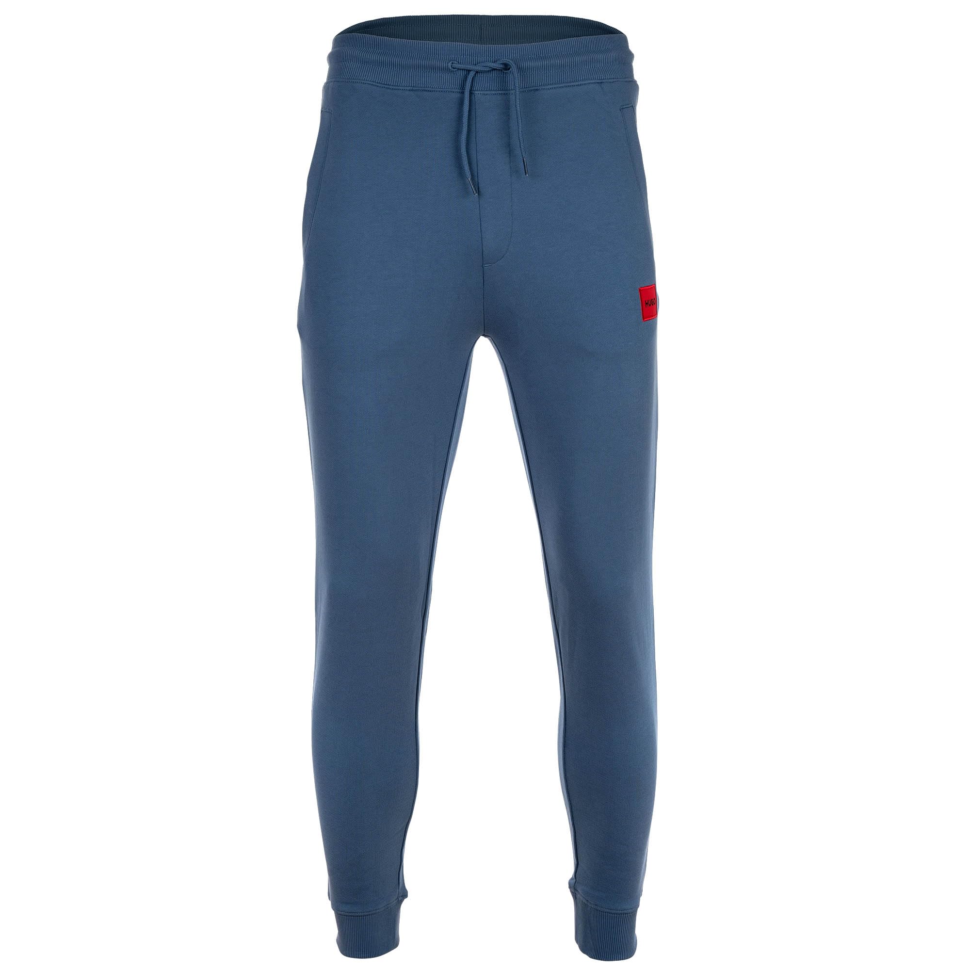 Hugo Boss Men's Blue Closed Hem Fleece Joggers - Size 35/34/32/40/Regular