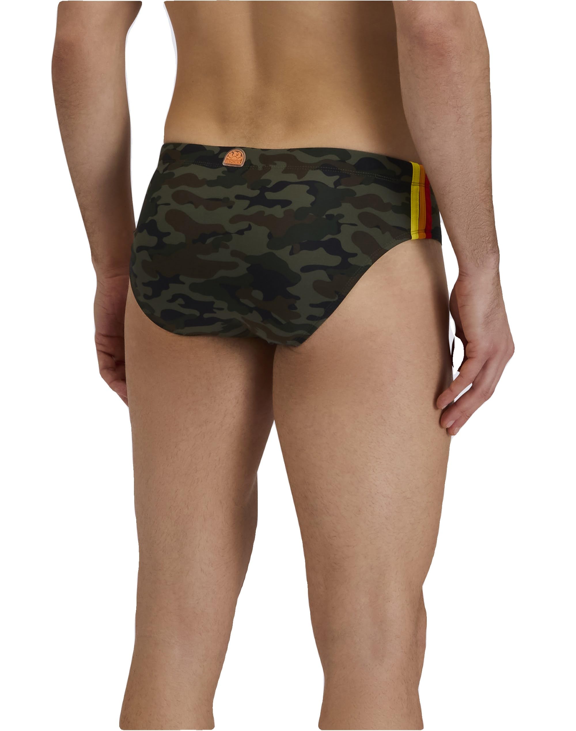 SUNDEK Diwalter B0553 - Slip mimetico vintage Deep Forest, M