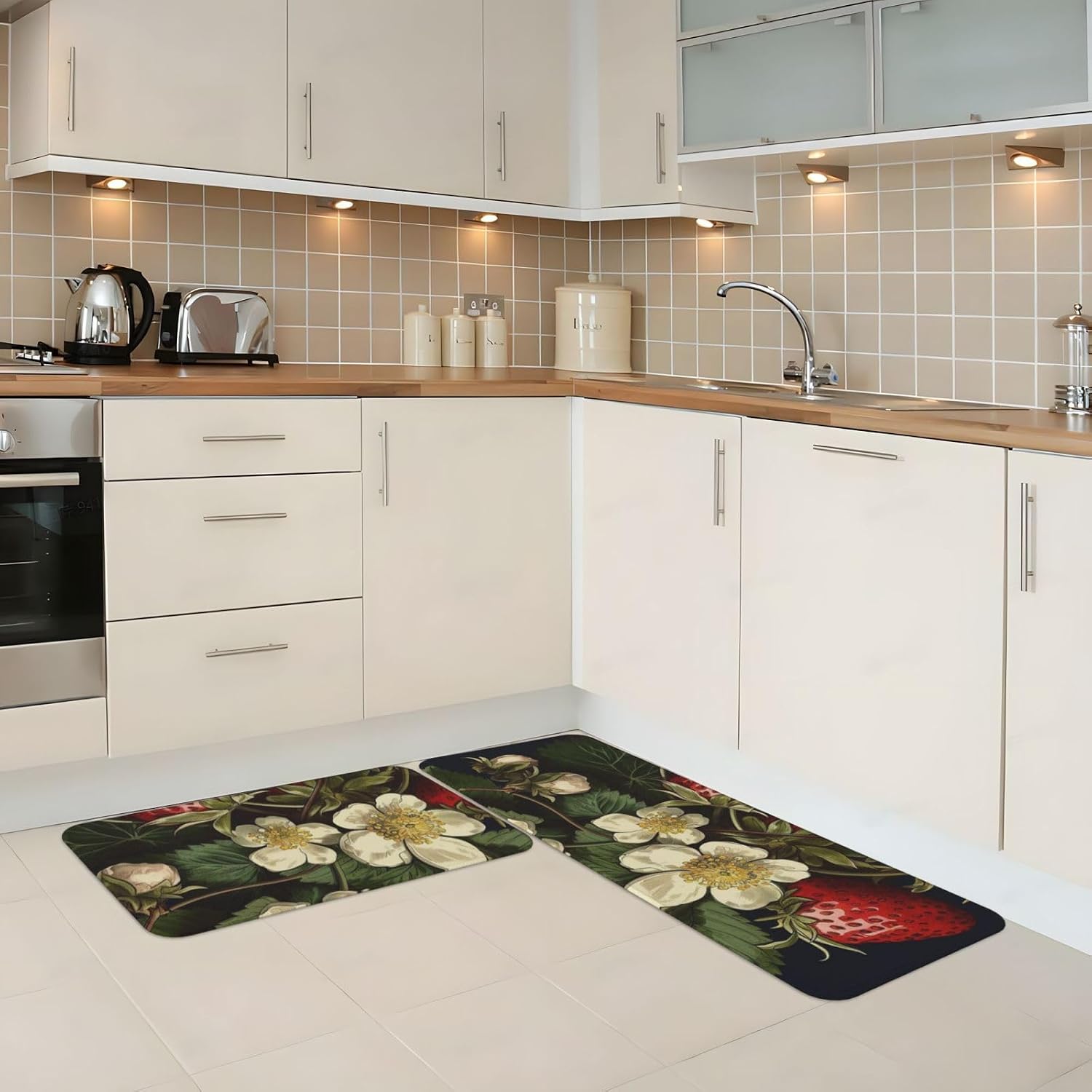 Kitchen Rugs Home Decor Kitchen Mats for Floor Anti Fatigue Kitchen Mats