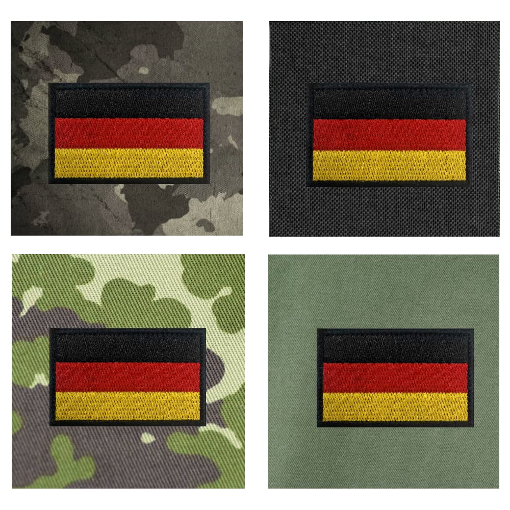 Parche Bandera PATCH ALEMANIA CON AGUILA 7x4,5cm Bordado Termoadhesivo - Foto 11