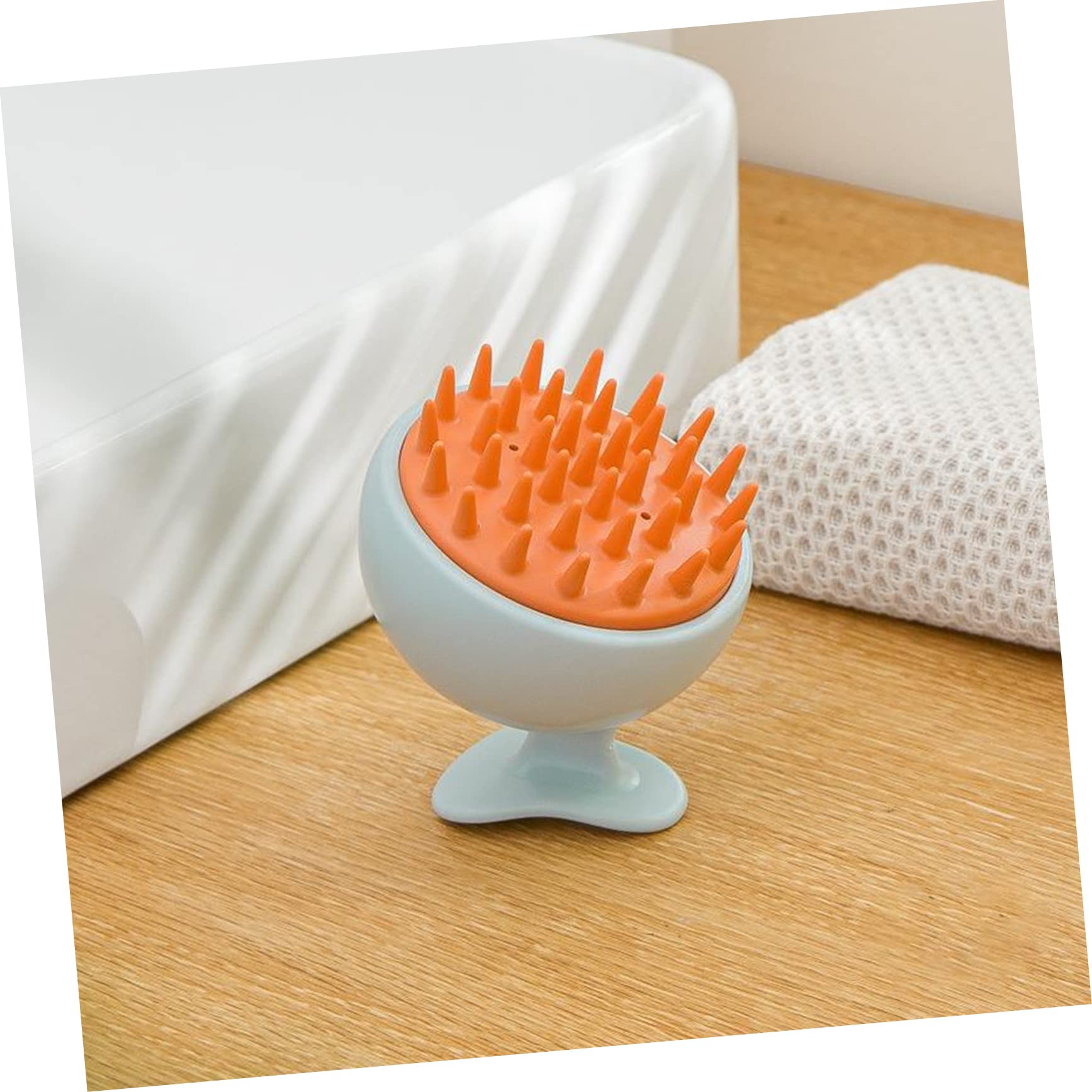 minkissy 6piezas Masajeador De Cabelludo Portátil Cepillo De Masaje Conveniente Para Limpieza Profunda y Alivio De Picazón De Suaves