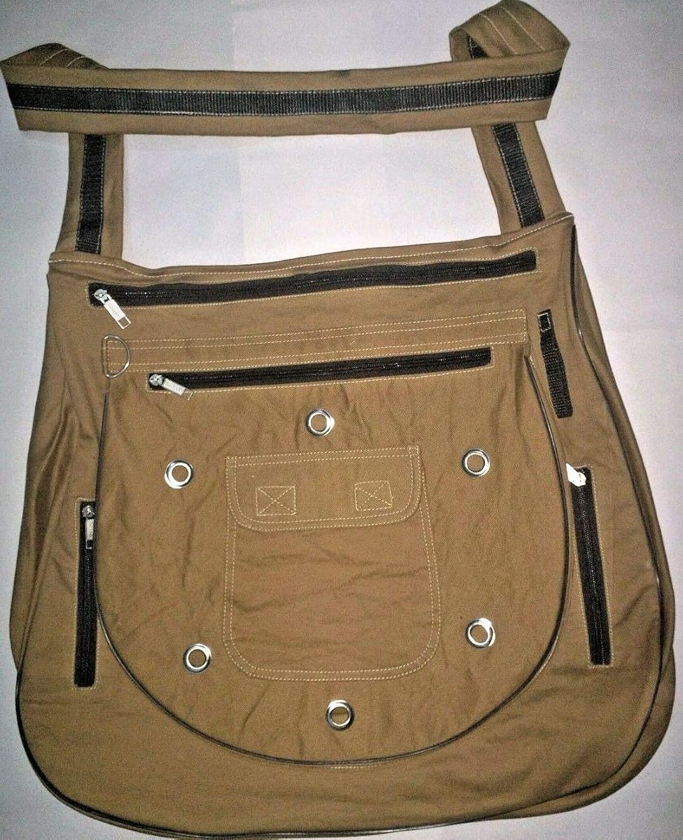 Falconry Arab Bag, Hunting large Bag 18inches long, New Brown Canvas