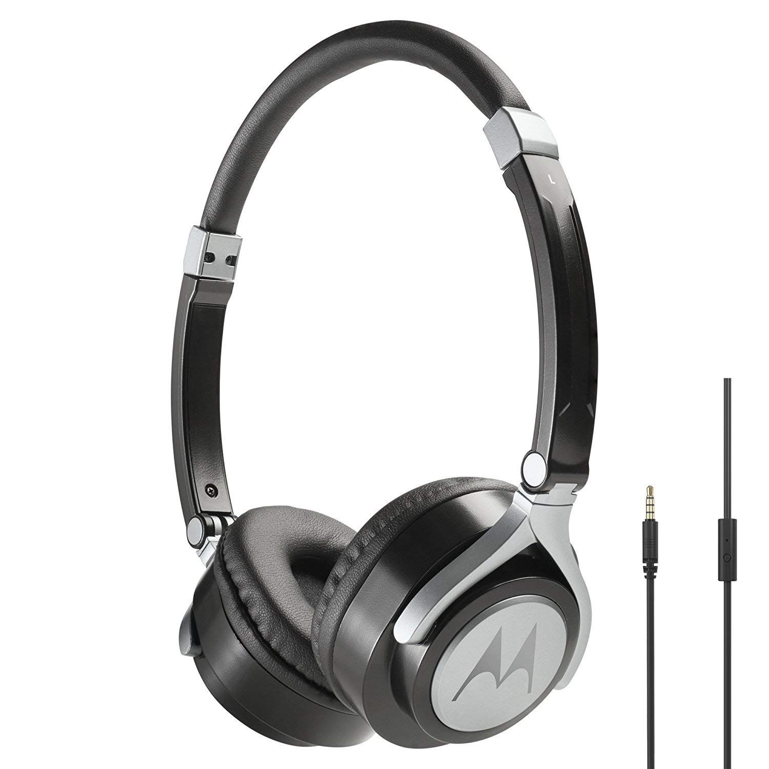 Motorola Pulse 2 Auriculares de Diadema con Cable, Color Negro
