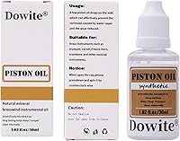 Dowite Synthetic Trumpet Valve Oil - Odorless Fast-Action Piston Lubricant, Metal-Protective for Brass Instruments, 30ml