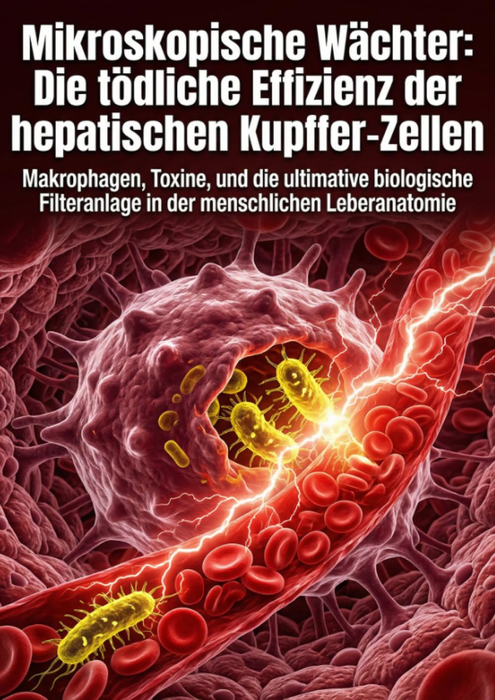 Mikroskopische Wächter: Die tödliche Effizienz der hepatischen Kupffer-Zellen: Makrophagen, Toxine, und die ultimative biologische Filteranlage in der menschlichen Leberanatomie
