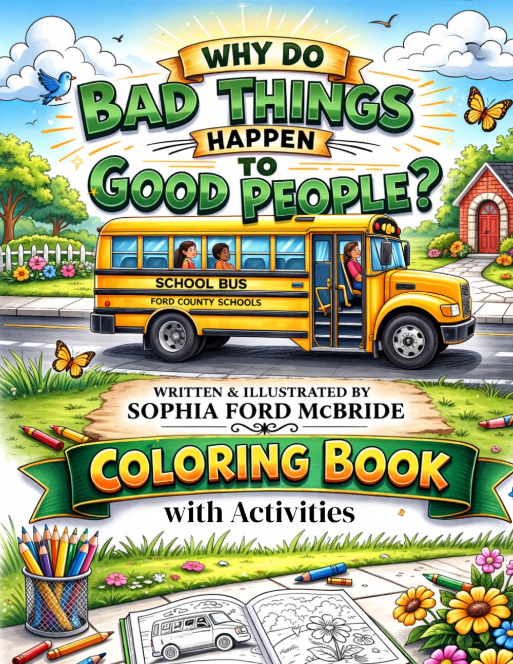 WHY DO BAD THINGS HAPPEN TO GOOD PEOPLE?: Coloring and Activities Book