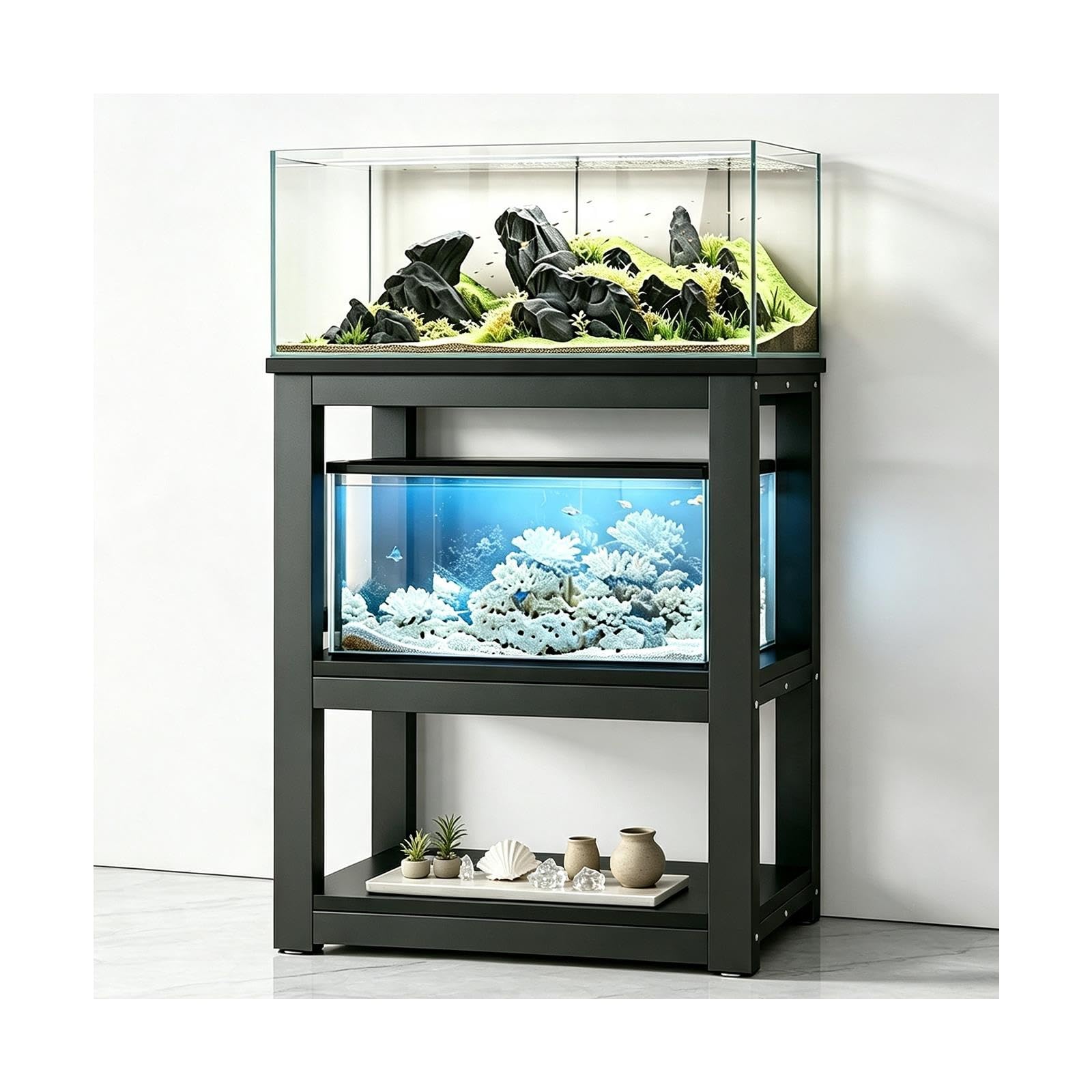 Mobile per Acquario, Base per Acquari, Archiviazione Multistrato