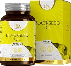 LN Black Seed Oil | 90 Capsules of Cumin Oil - High Potency with 1000mg of Black Cumin per Dose | High Absorption Soft Capsule | Non-GMO, Gluten and Allergen Free | Made in UK