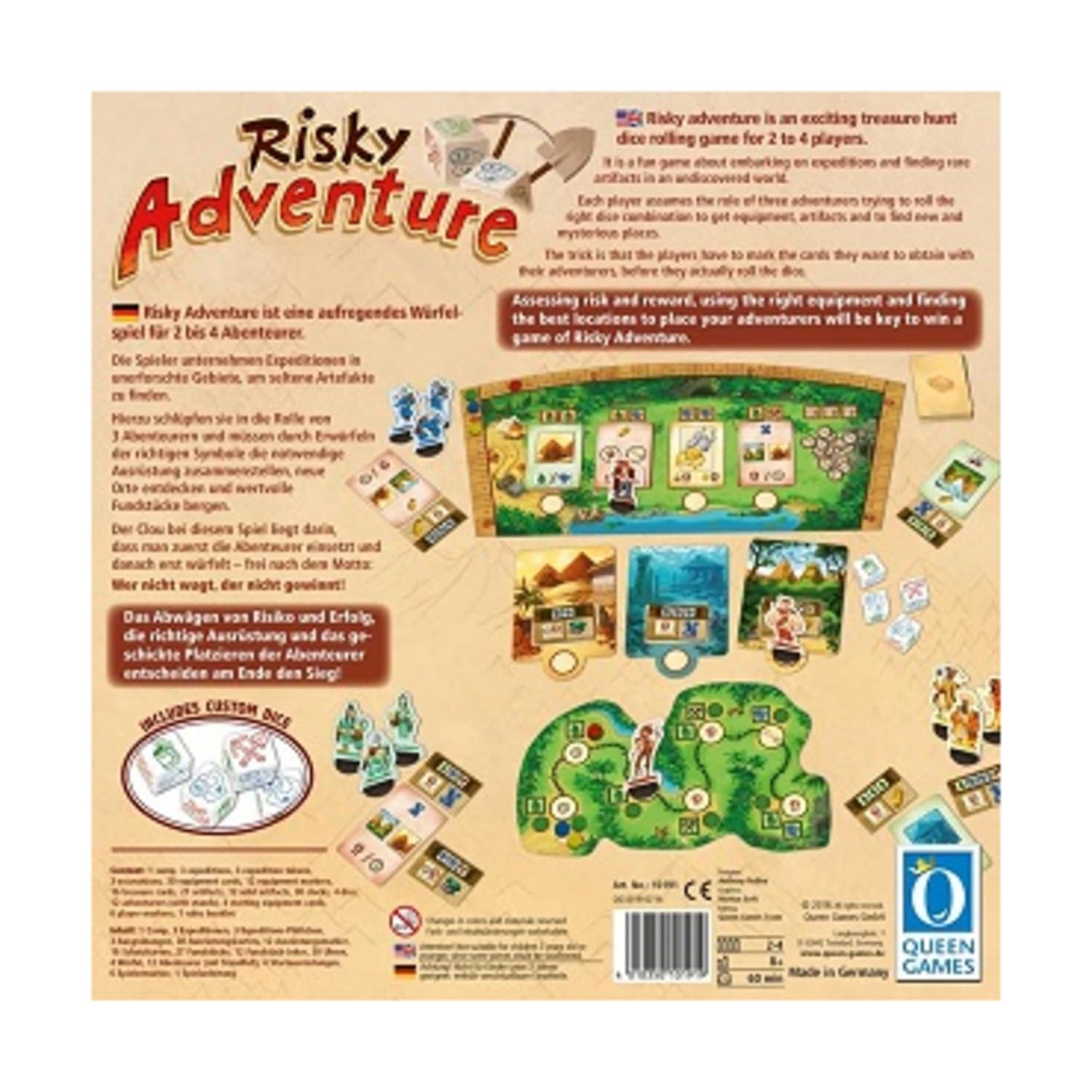 Queen Games 10191 - "Risky Adventure"