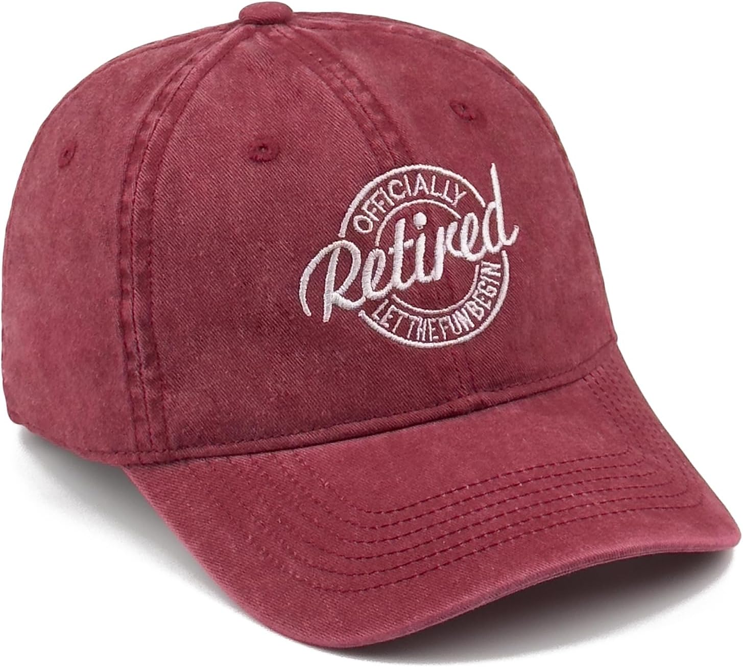 Funny Retired Baseball Cap, Adjustable Vintage Embroidered Cotton Hat for Men Women, Classic Humor Dad Hat Gift - Image 6