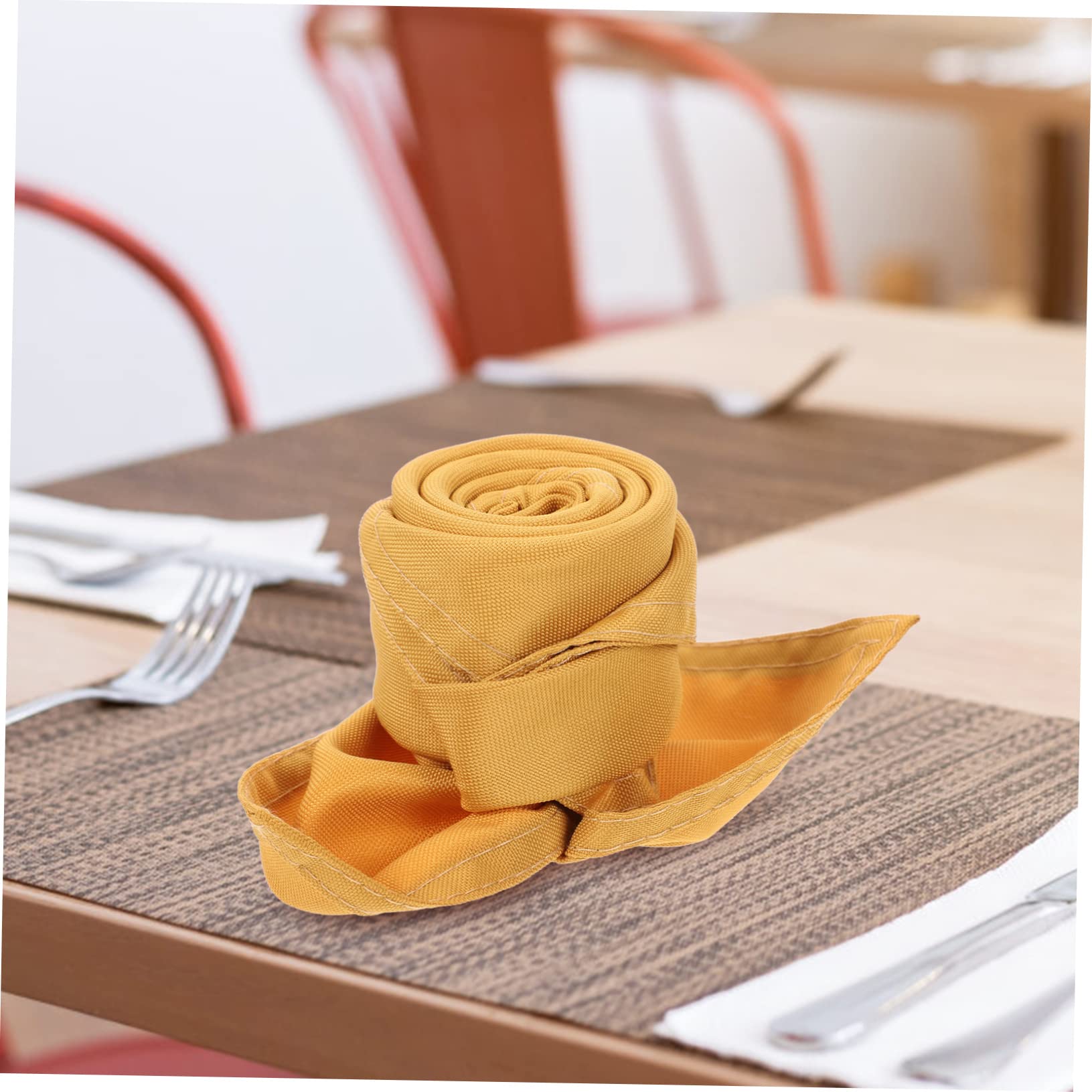 BESTonZON 10pièces Lot de Serviettes De Table Tissu Lavables pour Mariage Et Restaurant Décoratives Et Pratiques