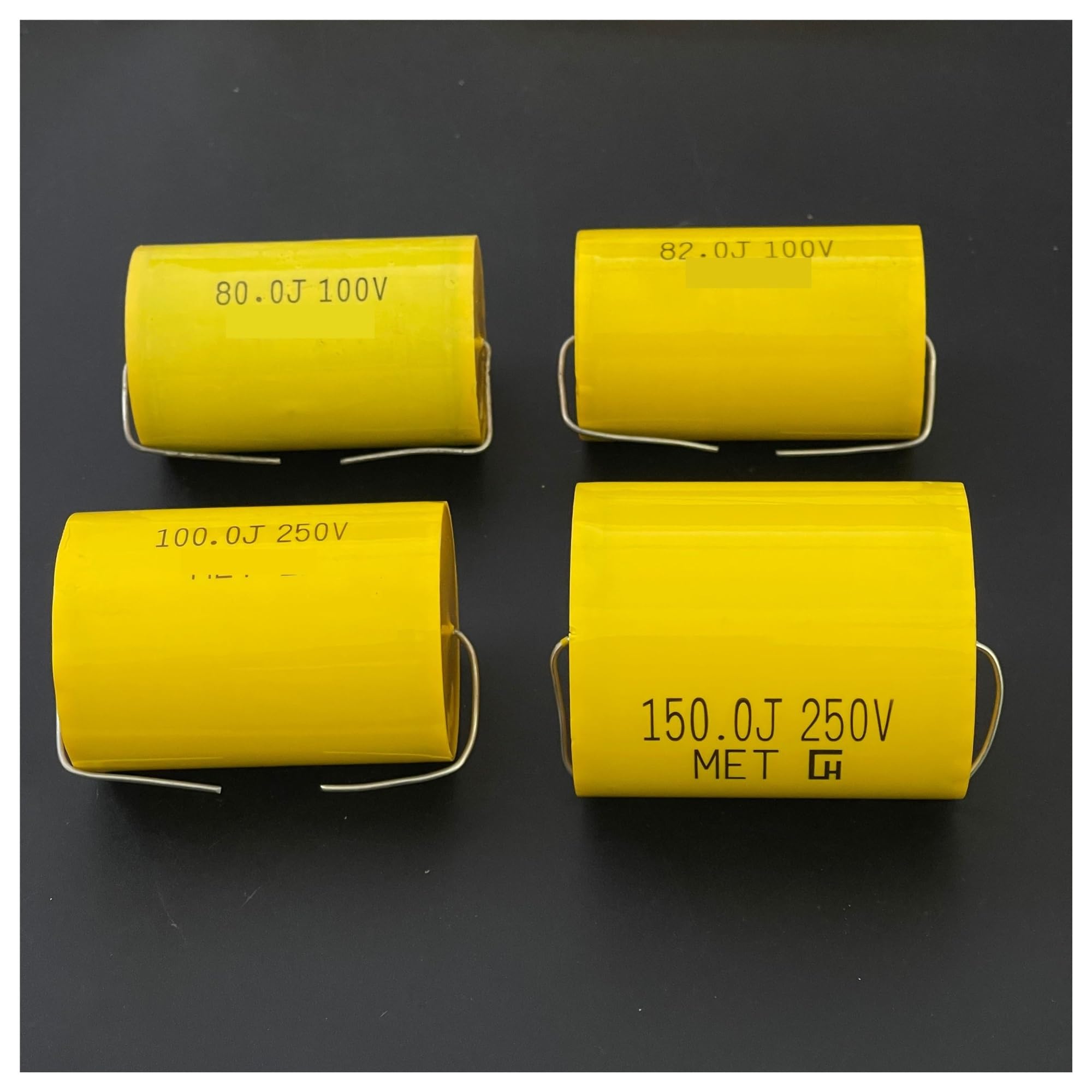 Condensateur 150UF 250V composant électronique 80UF 82UF 100UF