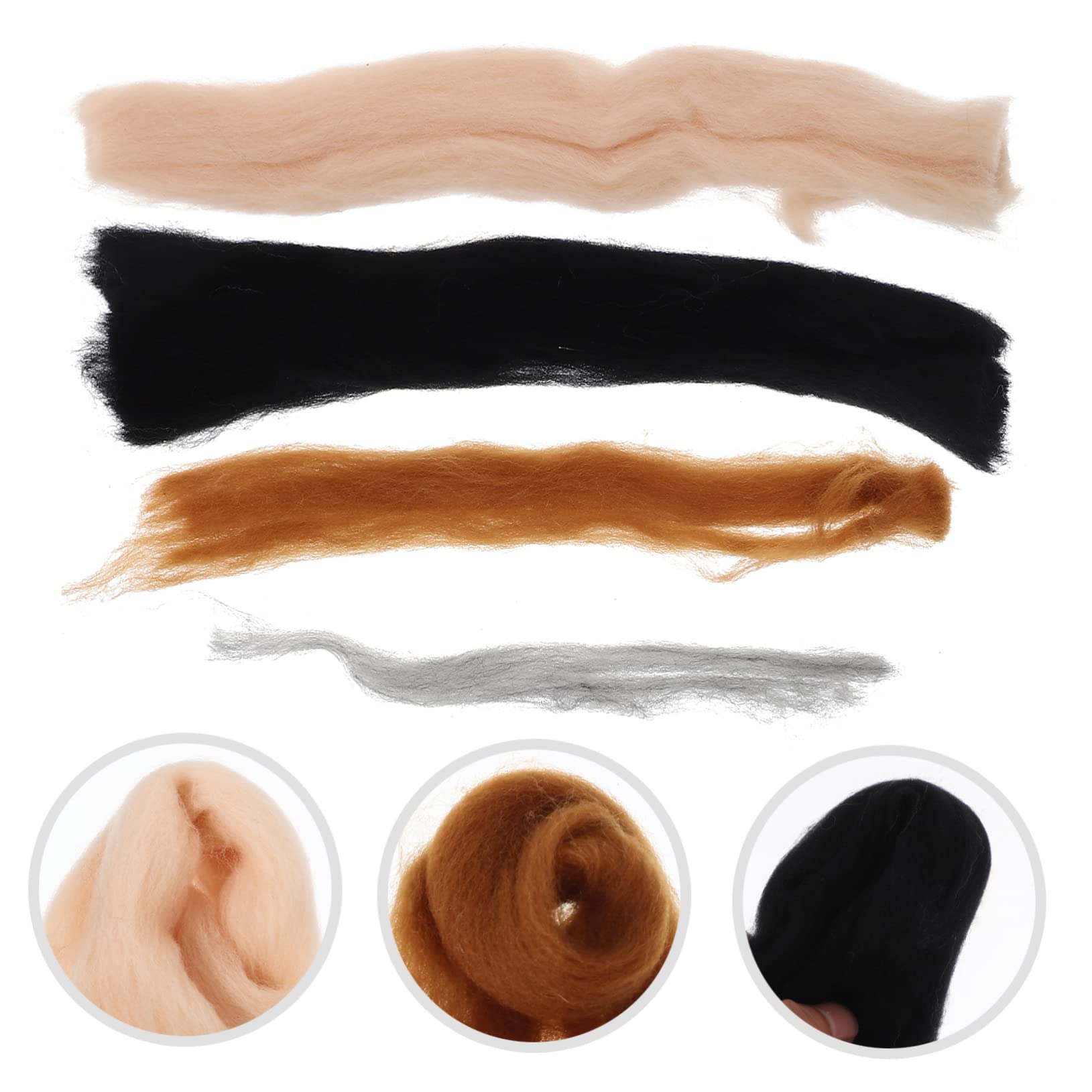 Lurrose 5sets Kit Per Infeltrimento Ago Attività Creativa Fai Da Te Per Ragazzo Ragazza e Adulti Include Materiale Per Creazione Di Animali Feltro Sicuro e Facile Da Usare