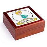 3dRose Funny Worlds Greatest Baby Bump Women Pregnancy Humor Cartoon, Jewelry Box jb-102945-1
