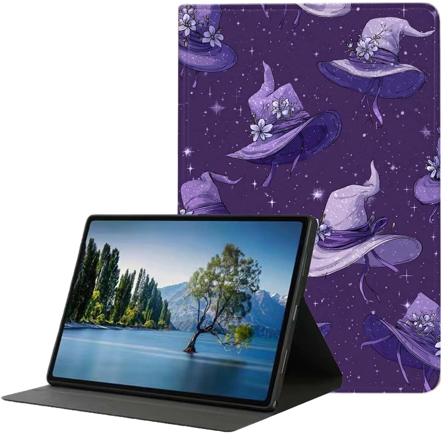 Case for All-New Kindle Scribe (10.2 inch, 2022 Release),Slim Hybrid Multi-Angles Viewing Stand Cover w/Auto Wake/Sleep,Magic Witch Hat