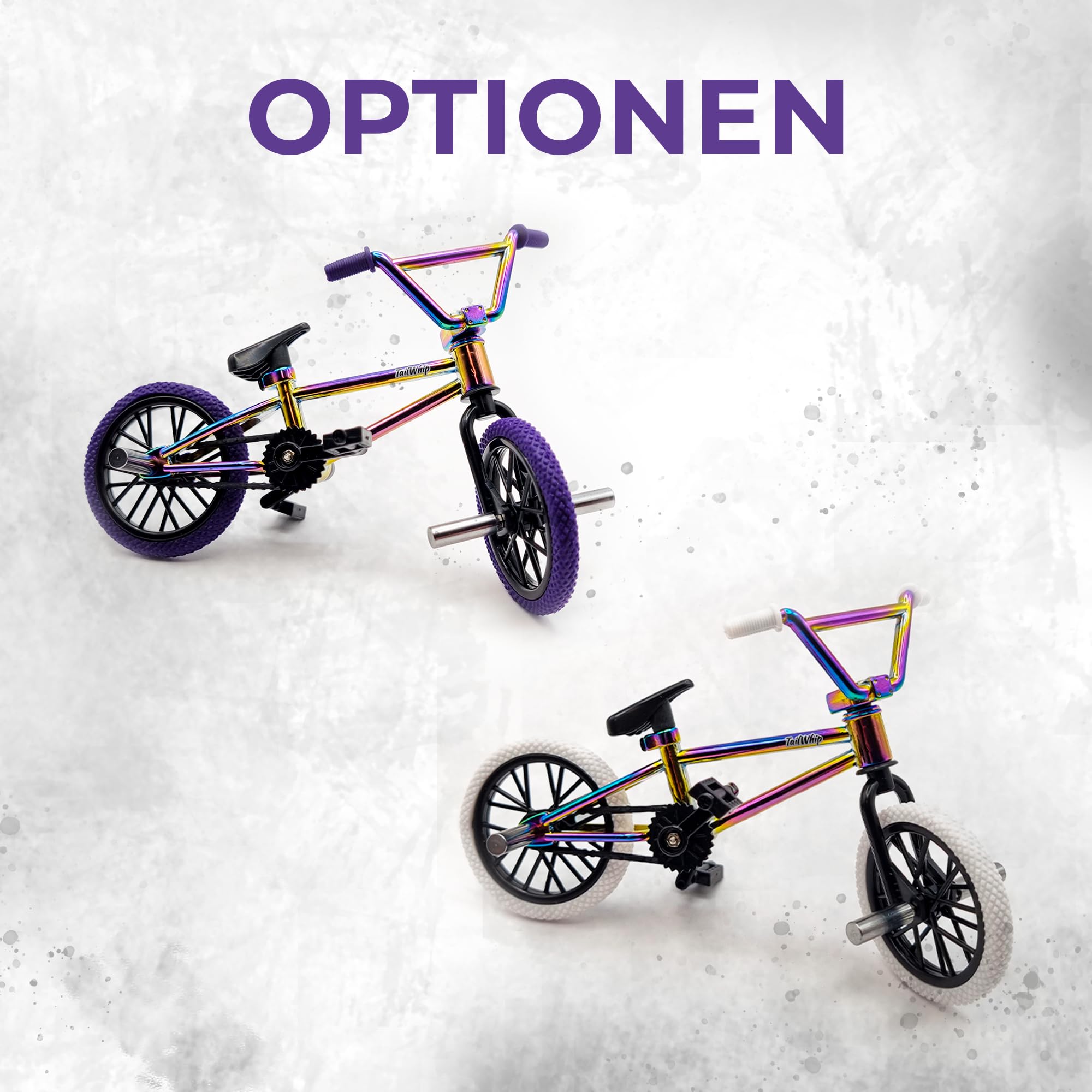 TAILWHIP Finger Bike BMX, BMX Finger Bike Made of Metal Alloy for