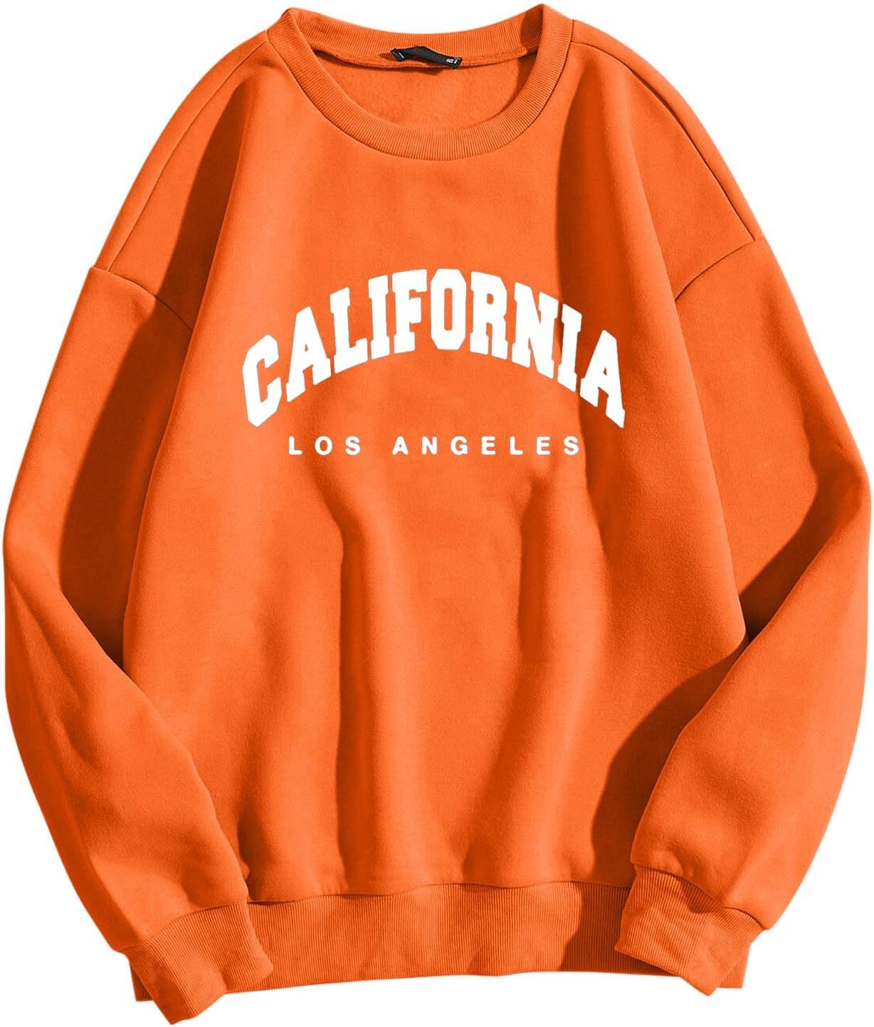 Los ángeles Pull And Bear Sudaderas Chica Sudadera Estampada En