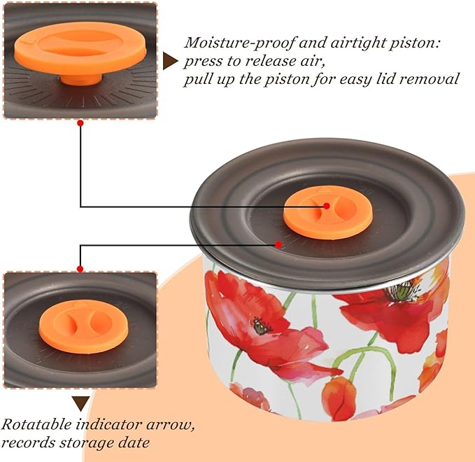 Alaza Airtight Coffee Bean Canister 900ml Food Storage Container miniatura 5