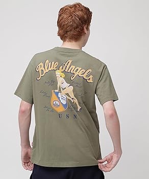 Amazon | [アヴィレックス] BLUE ANGELS PINUP GIRL SHORTSLEEVE