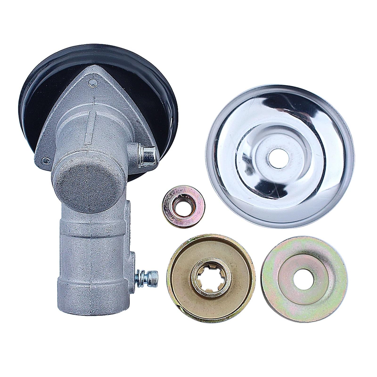 Kit de ensamblaje de cabezal de engranaje for desbrozadora M10 x 1,25 de 7 dientes, cabezal de engranaje for desbrozadora de uso profesional(4pcs)