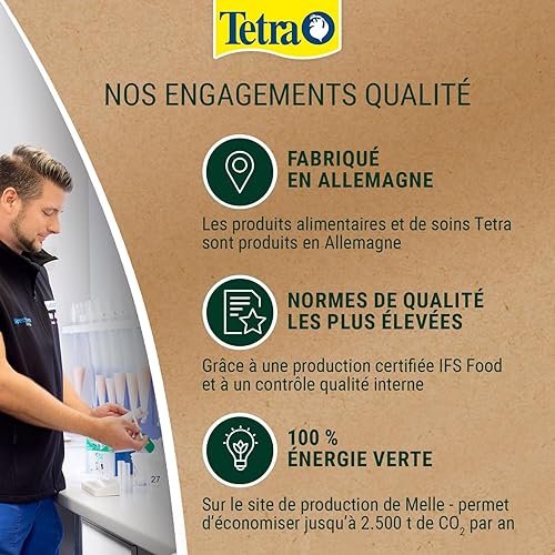 TETRA - Gammarus - Complément Alimentaire Naturel - Pour Tortues d'Eau - Avec Couvercle Doseur - 1 Litre - 9