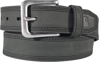 mens Casual Rugged Belts for Men, Available in Multiple Styles, Colors & Sizes