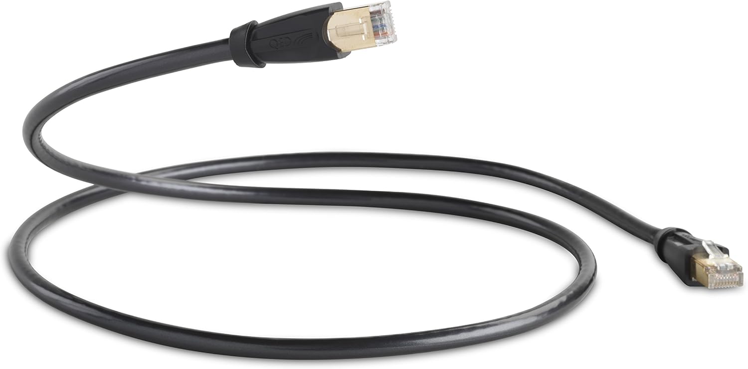 QED Performance Ethernet Cable – 3.0m, Graphite